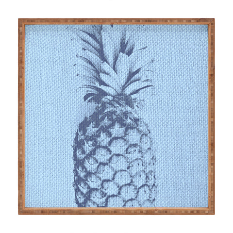 Deb Haugen Linen Pineapple Square Tray