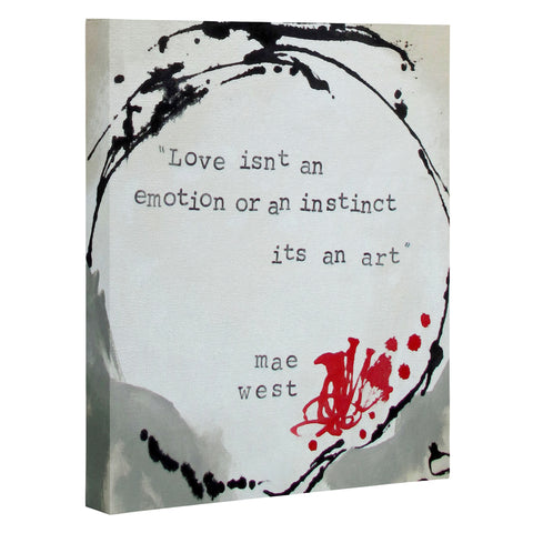 Deb Haugen Love 2 Art Canvas