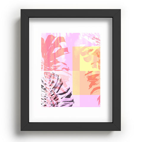 Deb Haugen Luau Monstera Recessed Framing Rectangle