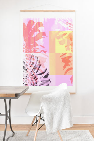 Deb Haugen Luau Monstera Art Print And Hanger