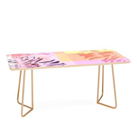 Deb Haugen Luau Monstera Coffee Table