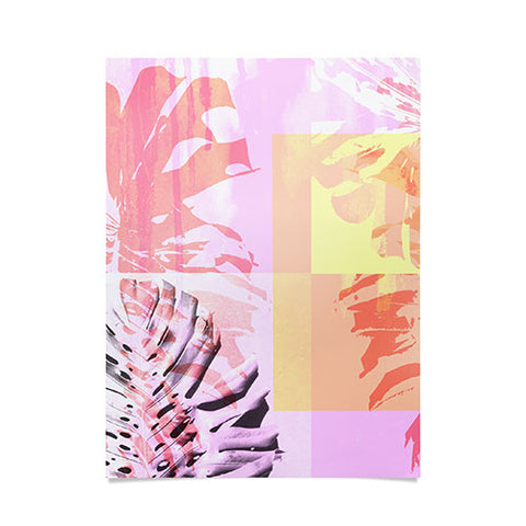 Deb Haugen Luau Monstera Poster