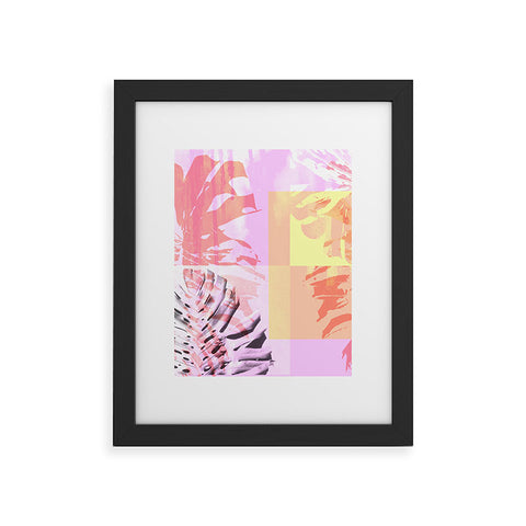 Deb Haugen Luau Monstera Framed Art Print