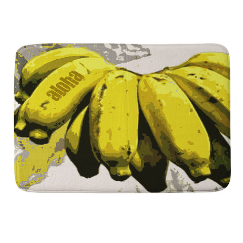 Deb Haugen lucky banana Memory Foam Bath Mat