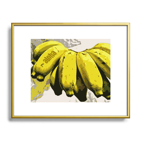Deb Haugen lucky banana Metal Framed Art Print