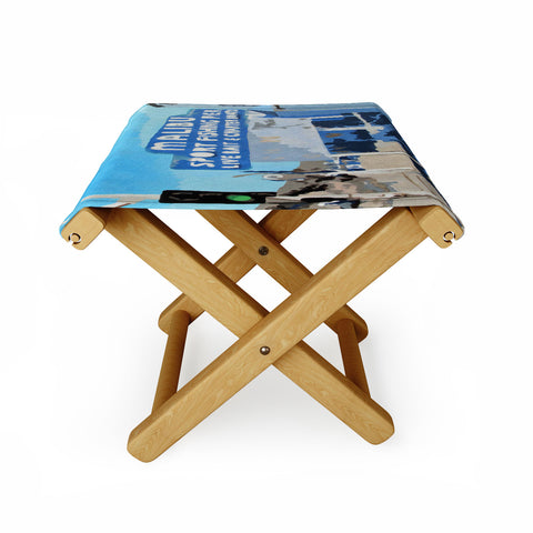 Deb Haugen Malibu Pier Folding Stool