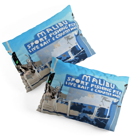 Deb Haugen Malibu Pier Pillow Shams