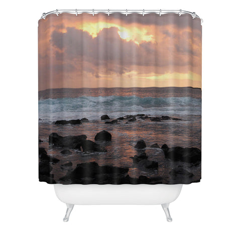 Deb Haugen Maui Gold Shower Curtain
