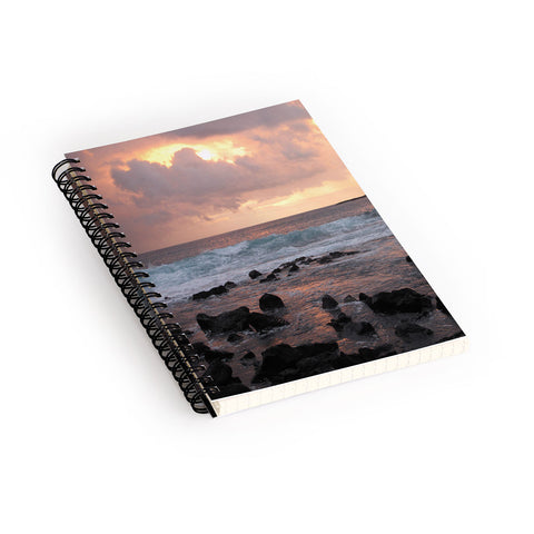 Deb Haugen Maui Gold Spiral Notebook