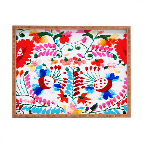 Deb Haugen Mexican Surf Trip Rectangular Tray