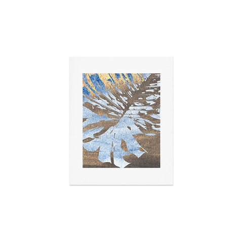 Deb Haugen Monstera Gold Art Print