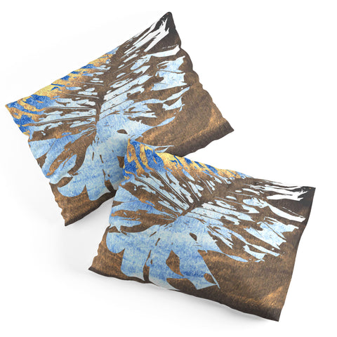 Deb Haugen Monstera Gold Pillow Shams