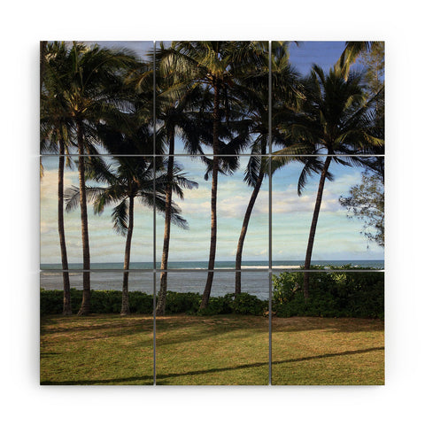 Deb Haugen Morning Waialua Wood Wall Mural