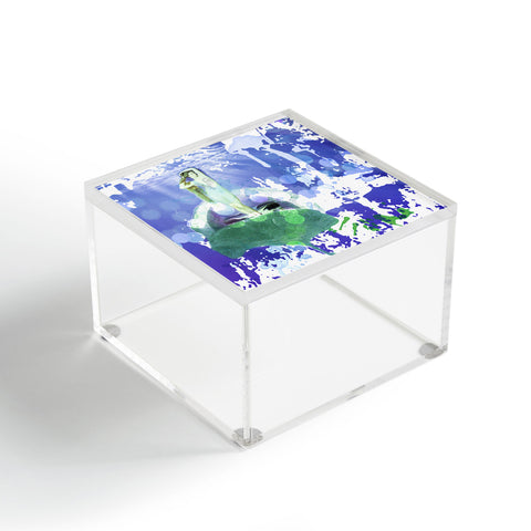 Deb Haugen Ms Purple Acrylic Box