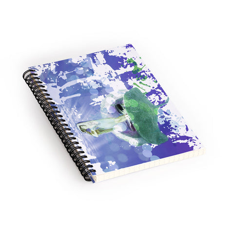 Deb Haugen Ms Purple Spiral Notebook