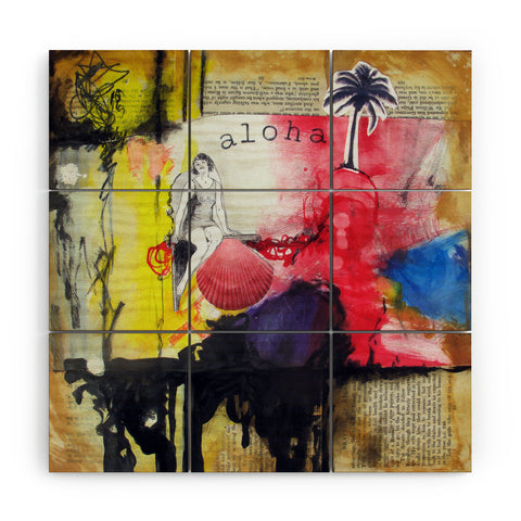 Deb Haugen Ms Shelton Wood Wall Mural