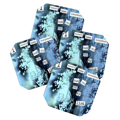 Deb Haugen My List Coaster Set