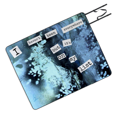 Deb Haugen My List Picnic Blanket