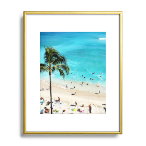Deb Haugen my Waikiki Metal Framed Art Print