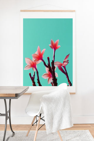 Deb Haugen North Shore Plumeria Art Print And Hanger