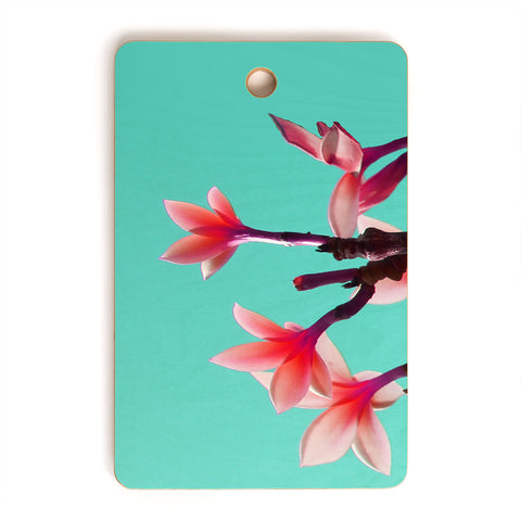 Deb Haugen North Shore Plumeria Cutting Board Rectangle