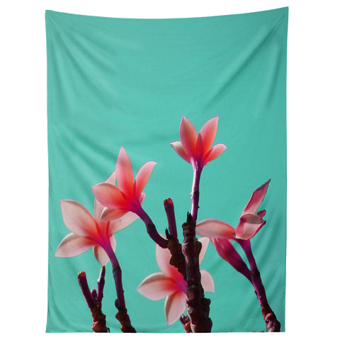Deb Haugen North Shore Plumeria Tapestry