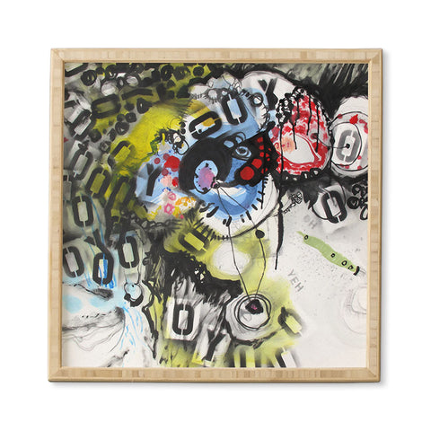 Deb Haugen Oh Yeh Framed Wall Art