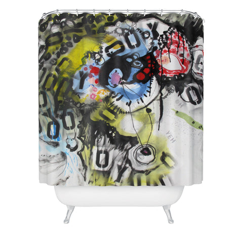Deb Haugen Oh Yeh Shower Curtain