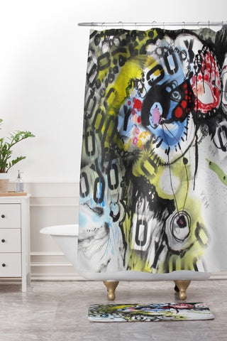 Deb Haugen Oh Yeh Shower Curtain And Mat