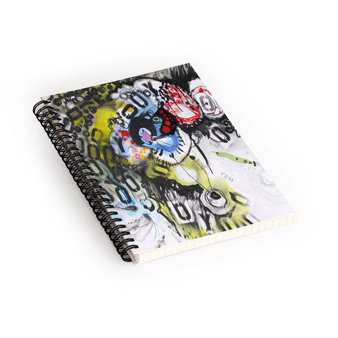 Deb Haugen Oh Yeh Spiral Notebook