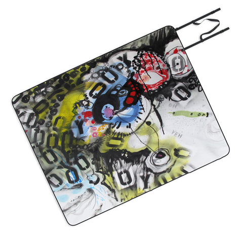 Deb Haugen Oh Yeh Picnic Blanket