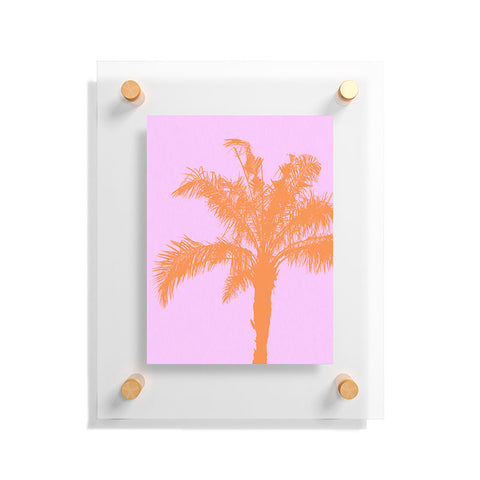 Deb Haugen Orange Palm Floating Acrylic Print