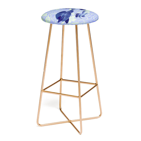 Deb Haugen Orchids Hauula Bar Stool