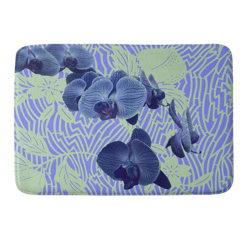 Deb Haugen Orchids Hauula Memory Foam Bath Mat