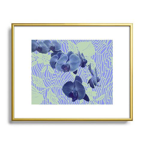 Deb Haugen Orchids Hauula Metal Framed Art Print