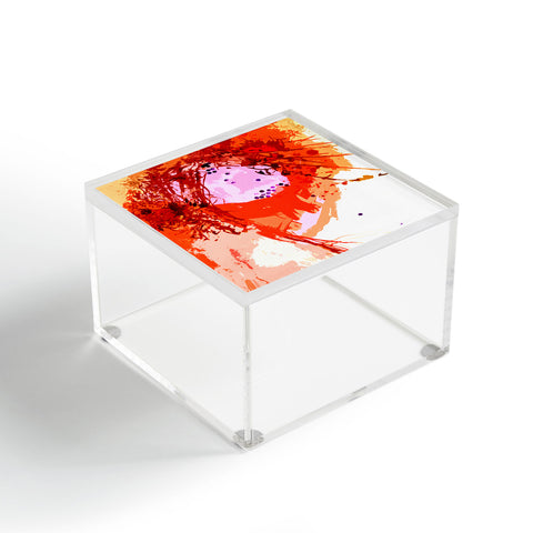 Deb Haugen Organic Orange Acrylic Box