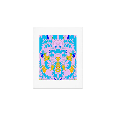 Deb Haugen Organic print pink Art Print