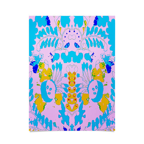 Deb Haugen Organic print pink Poster