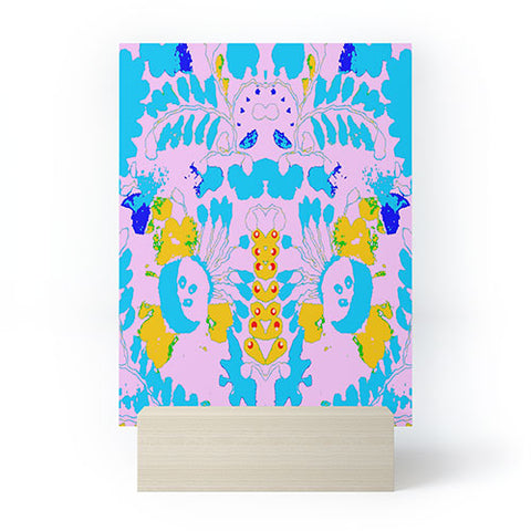 Deb Haugen Organic print pink Mini Art Print