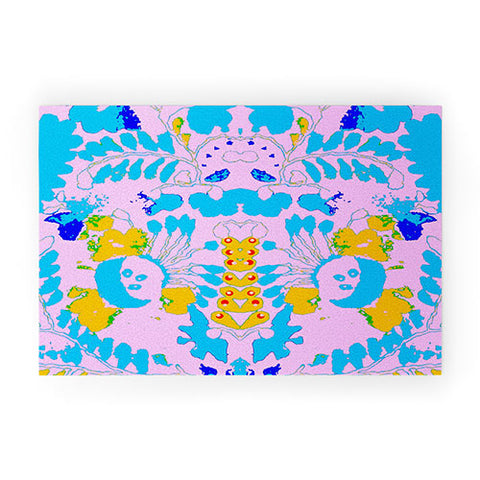 Deb Haugen Organic print pink Welcome Mat
