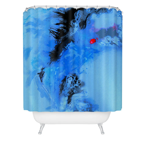 Deb Haugen Organic Tornado Shower Curtain