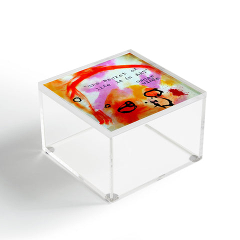 Deb Haugen Oscar Wilde Acrylic Box