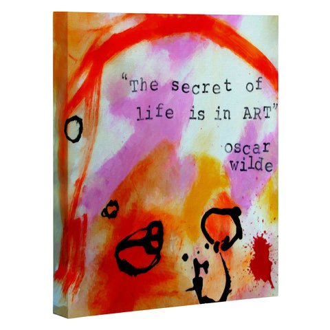 Deb Haugen Oscar Wilde Art Canvas