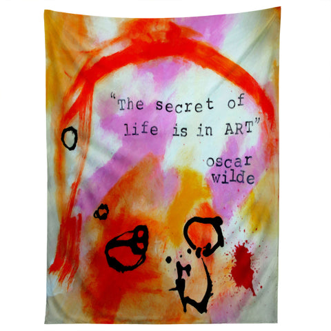 Deb Haugen Oscar Wilde Tapestry