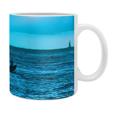 Deb Haugen paddling on Coffee Mug