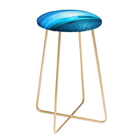 Deb Haugen paddling on Counter Stool