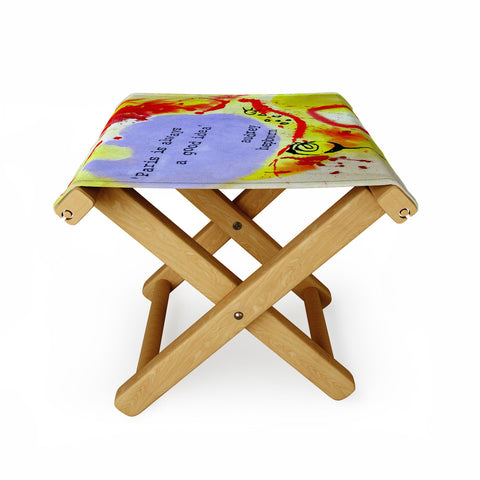 Deb Haugen Paris 1 Folding Stool