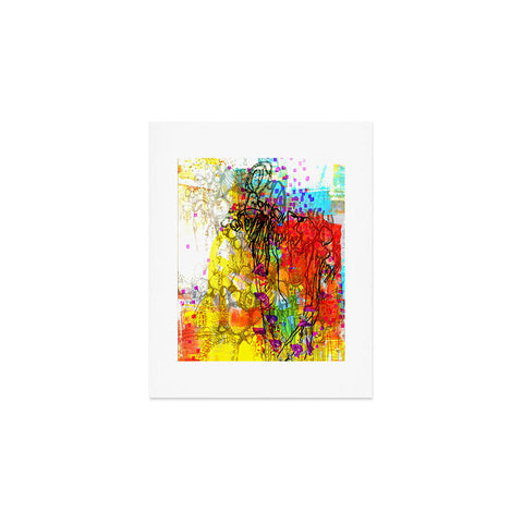 Deb Haugen party time Art Print