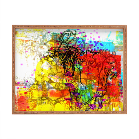 Deb Haugen party time Rectangular Tray