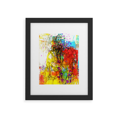 Deb Haugen party time Framed Art Print